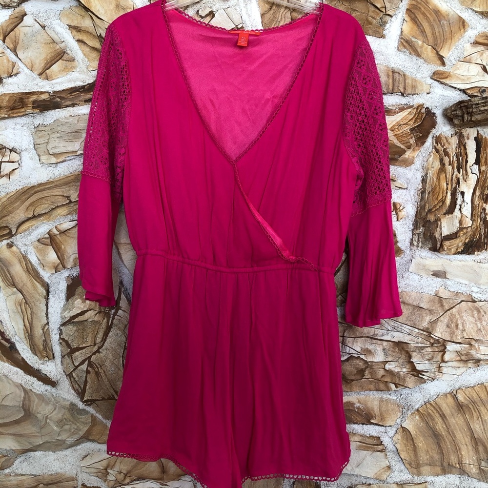 Pink romper